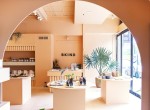 Ứng Dụng Màu Sắc Của Năm 2024 Peach Fuzz Vào Thiết Kế Quán Cafe