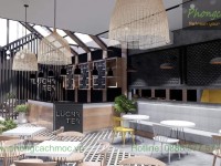 Thiết kế quán trà sữa LuCha House - Nhà Bè