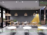 Thiết kế quán trà sữa LuCha House - Nhà Bè