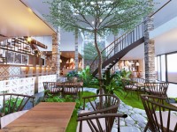 Thiết Kế Quán Cafe Sân Vườn - Không Gian Xanh Đẹp