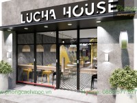Thiết kế quán trà sữa LuCha House - Nhà Bè
