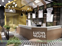 Thiết kế quán trà sữa LuCha House - Nhà Bè