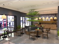 Thiết kế nội thất quán Quỳnh Coffee