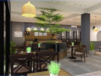 Thiết kế nội thất quán Quỳnh Coffee