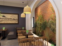 Thiết kế nội thất quán Quỳnh Coffee