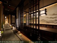 Thiết kế thi công nhà hàng nướng nhật bản ANRAKUTEI - Nguyễn Trãi Quận 1