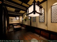 Thiết kế thi công nhà hàng nướng nhật bản ANRAKUTEI - Nguyễn Trãi Quận 1