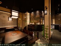 Thiết kế thi công nhà hàng nướng nhật bản ANRAKUTEI - Nguyễn Trãi Quận 1