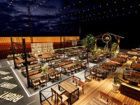 Thiết kế thi công nhà hàng The Seven Beer Garden - Bà Rịa Vũng Tàu