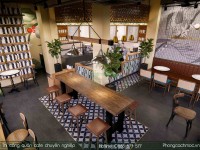 Antiko Saigon Kafe - Mẫu thiết kế quán cafe góc phố siêu đẹp