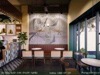 Antiko Saigon Kafe - Mẫu thiết kế quán cafe góc phố siêu đẹp