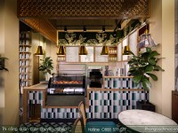 Antiko Saigon Kafe - Mẫu thiết kế quán cafe góc phố siêu đẹp
