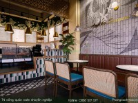 Antiko Saigon Kafe - Mẫu thiết kế quán cafe góc phố siêu đẹp