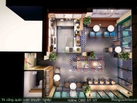 Antiko Saigon Kafe - Mẫu thiết kế quán cafe góc phố siêu đẹp