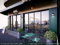 Antiko Saigon Kafe - Mẫu thiết kế quán cafe góc phố siêu đẹp