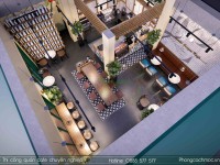 Antiko Saigon Kafe - Mẫu thiết kế quán cafe góc phố siêu đẹp