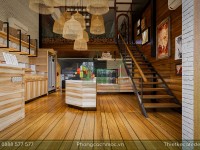 Thiết kế tiệm bánh ngọt kết hợp quán cafe Mix Bakery-100m2