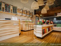 Thiết kế tiệm bánh ngọt kết hợp quán cafe Mix Bakery-100m2