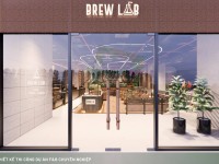 Thiết kế thi công quán cafe Brew Lad - Hado Centrosa Quận 10