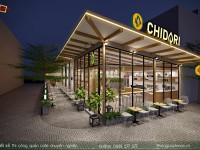 Thiết kế thi công quán cafe 300m2 CUỐN HÚT khách hàng tại Rach Giá