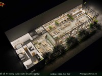 Thiết kế thi công quán cafe 300m2 CUỐN HÚT khách hàng tại Rach Giá