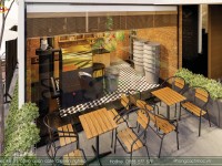Crown Coffee Bình Phước - Mẫu thiết kế quán cafe hiện đại