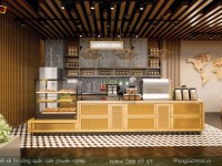 Crown Coffee Bình Phước - Mẫu thiết kế quán cafe hiện đại