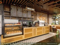 Crown Coffee Bình Phước - Mẫu thiết kế quán cafe hiện đại