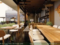 Crown Coffee Bình Phước - Mẫu thiết kế quán cafe hiện đại