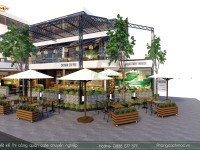Crown Coffee Bình Phước - Mẫu thiết kế quán cafe hiện đại