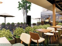 Crown Coffee Bình Phước - Mẫu thiết kế quán cafe hiện đại