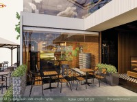 Crown Coffee Bình Phước - Mẫu thiết kế quán cafe hiện đại
