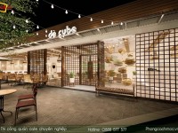 Thiết kế Dè Cube Tea - Không gian hiện đại mới toanh tại Long Thành
