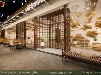 Thiết kế Dè Cube Tea - Không gian hiện đại mới toanh tại Long Thành