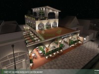 Thiết kế quán cafe Indochine Long Xuyên - Phong cách quán cafe Việt Nam 450m2