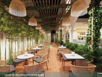 Thiết kế quán cafe Indochine Long Xuyên - Phong cách quán cafe Việt Nam 450m2