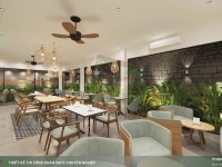 Thiết kế quán cafe Indochine Long Xuyên - Phong cách quán cafe Việt Nam 450m2