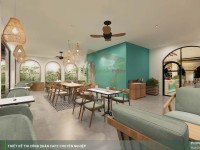 Thiết kế quán cafe Indochine Long Xuyên - Phong cách quán cafe Việt Nam 450m2