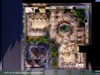Thiết kế quán cafe tropical garden 400m2 - Nemo Coffee Bình Dương