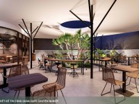 Thiết kế quán cafe tropical garden 400m2 - Nemo Coffee Bình Dương