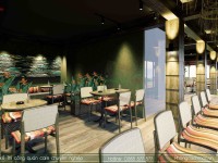 Thiết kế quán cafe “Nhà Của Mị” - Chất Tây Bắc thơ mộng giữa lòng thành phố