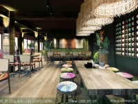 Thiết kế quán cafe “Nhà Của Mị” - Chất Tây Bắc thơ mộng giữa lòng thành phố