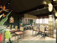 Thiết kế quán cafe “Nhà Của Mị” - Chất Tây Bắc thơ mộng giữa lòng thành phố