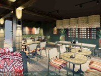 Thiết kế quán cafe “Nhà Của Mị” - Chất Tây Bắc thơ mộng giữa lòng thành phố