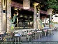 Thiết kế quán cafe “Nhà Của Mị” - Chất Tây Bắc thơ mộng giữa lòng thành phố