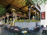 Thiết kế quán cafe “Nhà Của Mị” - Chất Tây Bắc thơ mộng giữa lòng thành phố