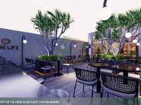 One Life Coffee - Mẫu thiết kế quán cafe cao cấp đẹp nhất Quảng Nam