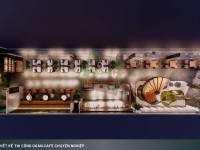One Life Coffee - Mẫu thiết kế quán cafe cao cấp đẹp nhất Quảng Nam