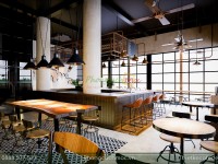 Thiết kế Quán Cafe 2 mặt tiền - Palermo Coffee