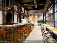 Thiết kế Quán Cafe 2 mặt tiền - Palermo Coffee